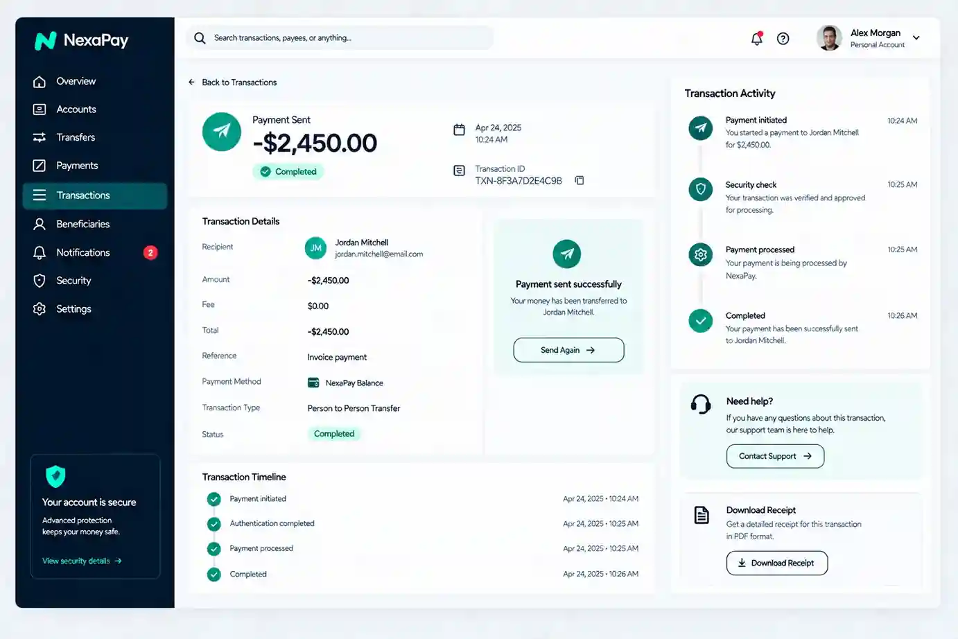 NexaPay project screenshot 6