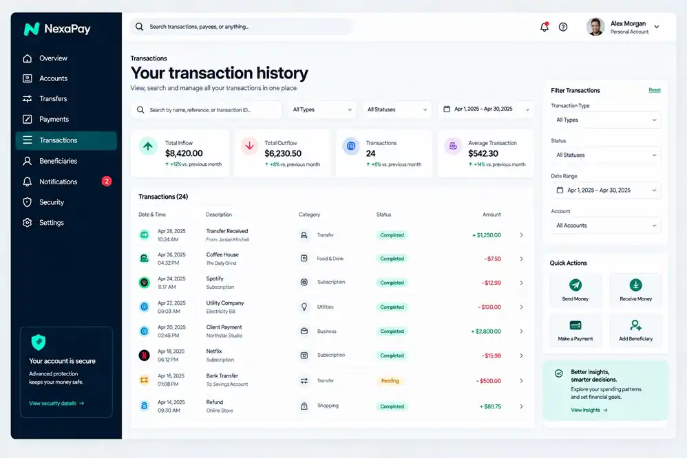 NexaPay project screenshot 5