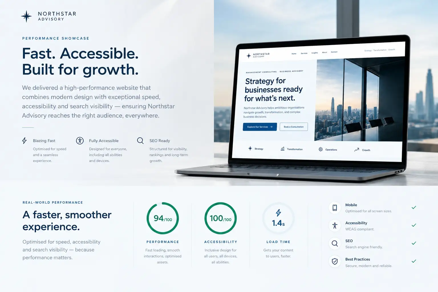 Northstar Advisory project screenshot 6