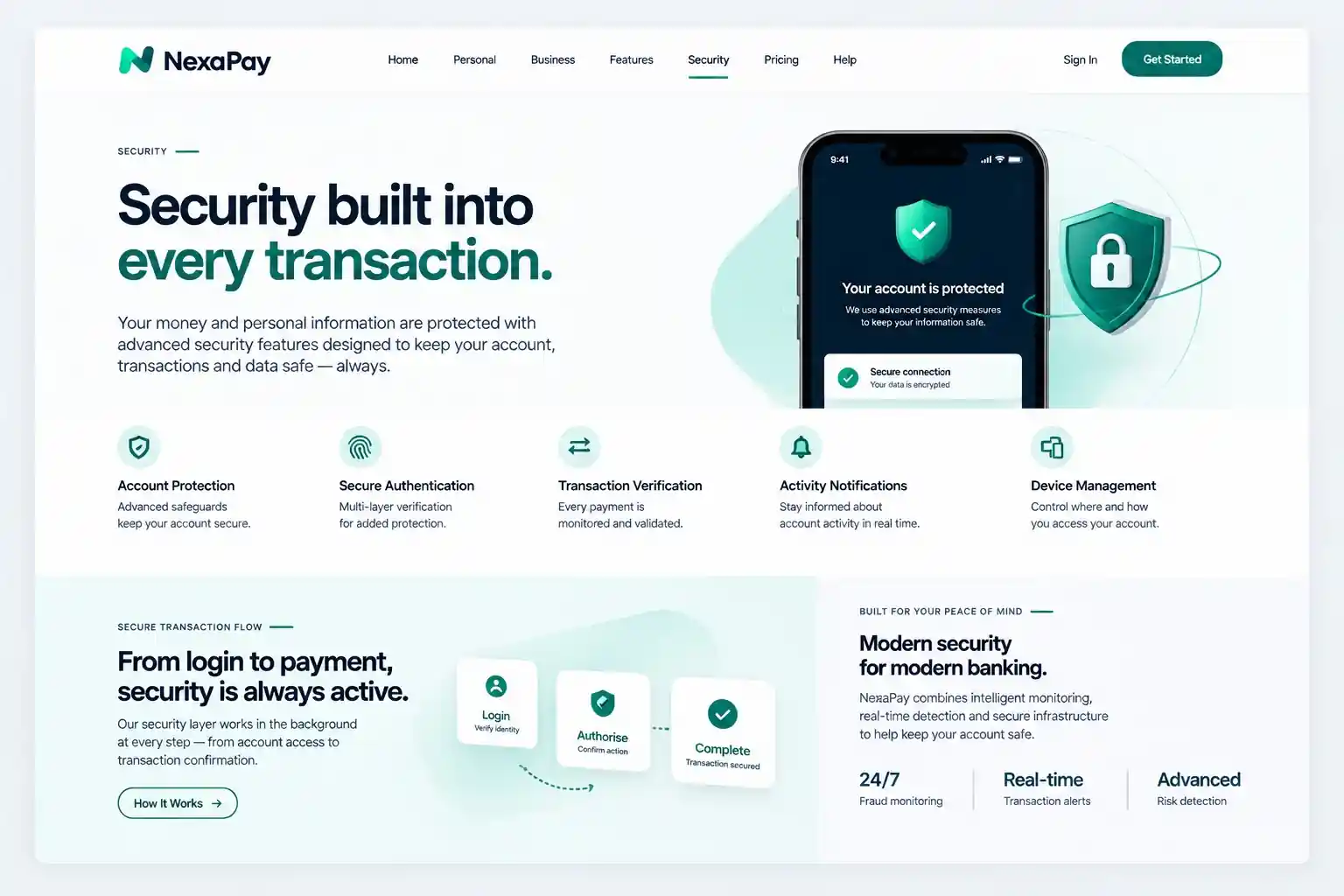 NexaPay project screenshot 2