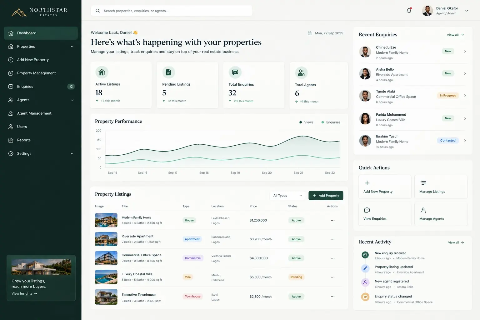 Northstar Estates project screenshot 5