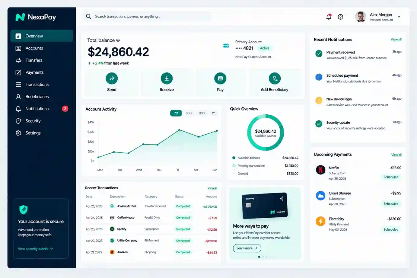 NexaPay project screenshot 3