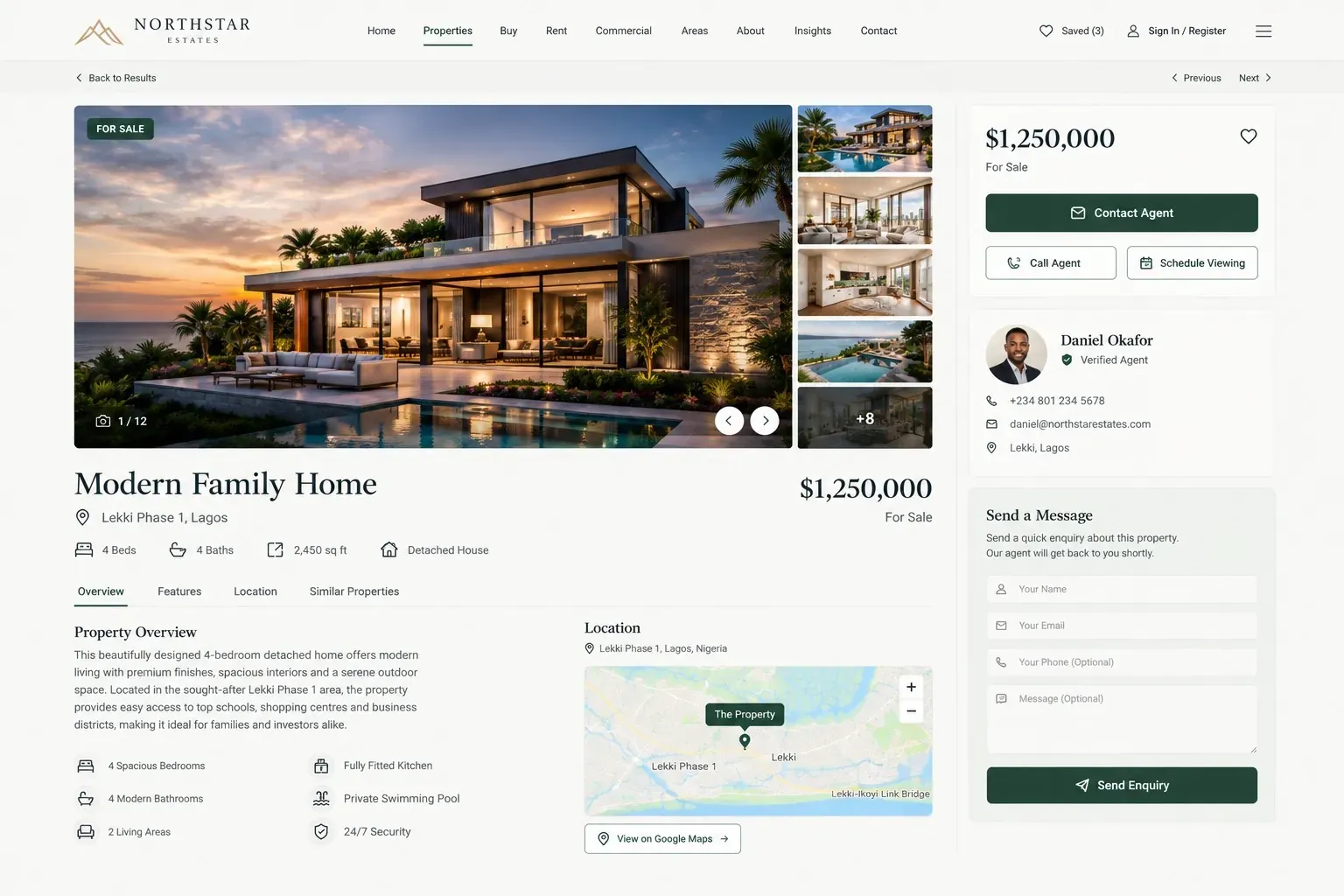 Northstar Estates project screenshot 3